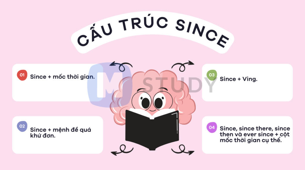 Cấu trúc đi theo sau giới từ since
