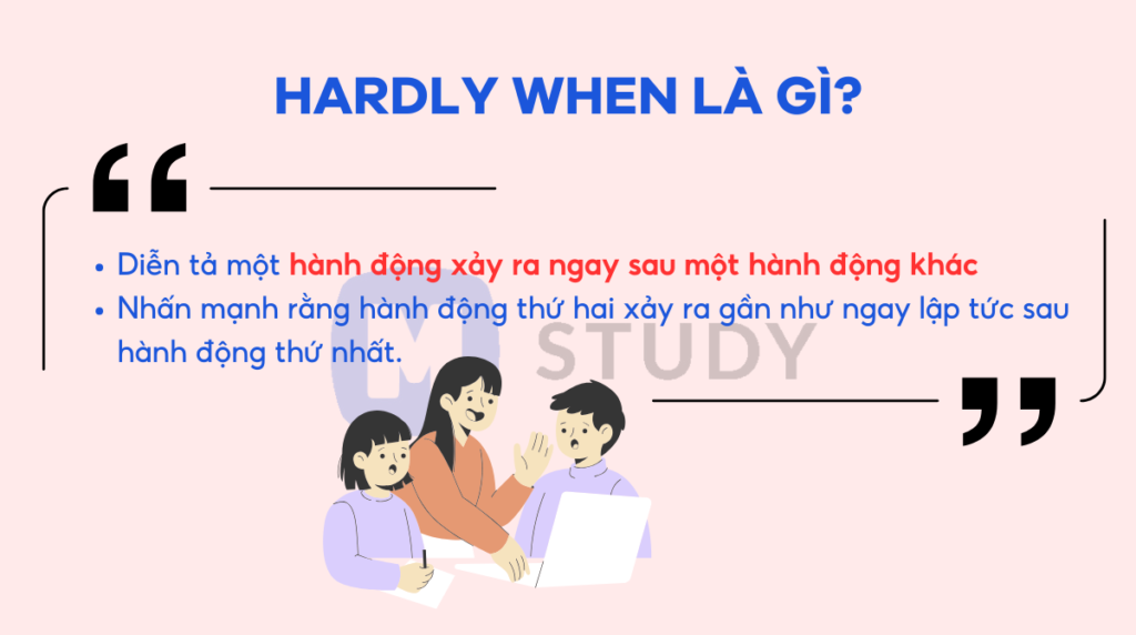 Hardly when là gì?