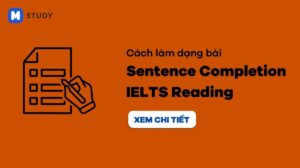 Sentence Completion IELTS Reading