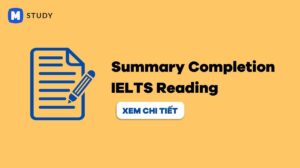 Summary Completion IELTS Reading